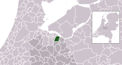Map - NL - Municipality code 0317 (2009)